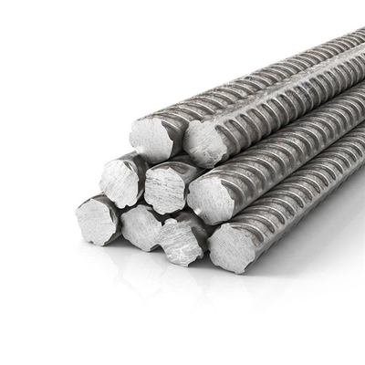 Les barres d'acier ont déformé la barre ronde de l'acier au carbone CRB 600 en acier de Rebars